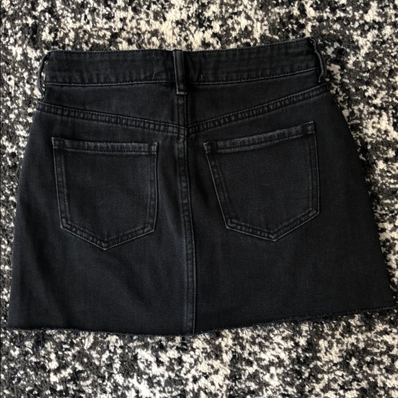 Black jean skirt from Pac Sun! - Picture 4 of 4